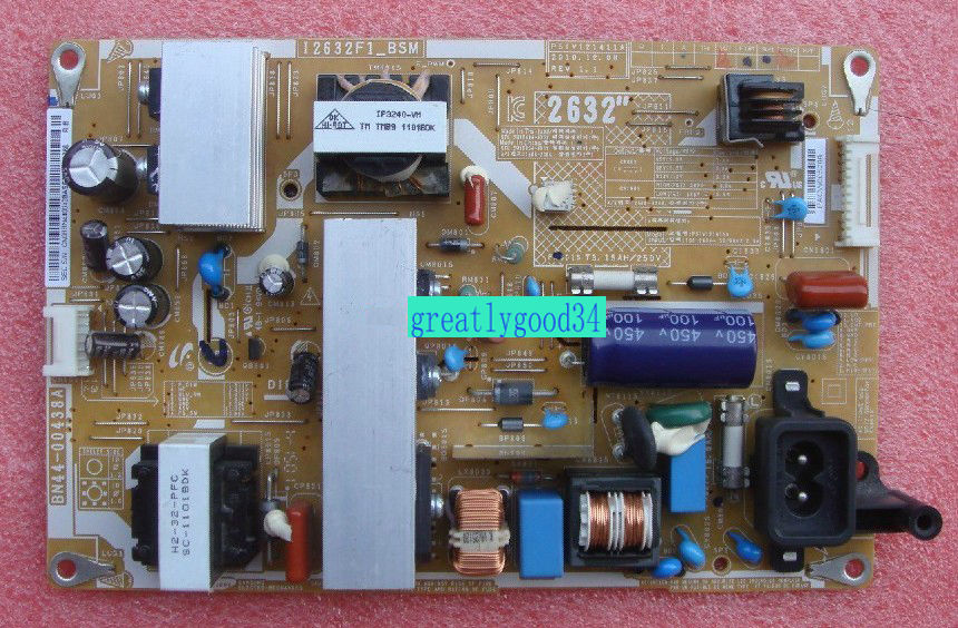 Original Power Board Monitor Samsung LA32D450G1 LA32D400E1 BN44-00438A